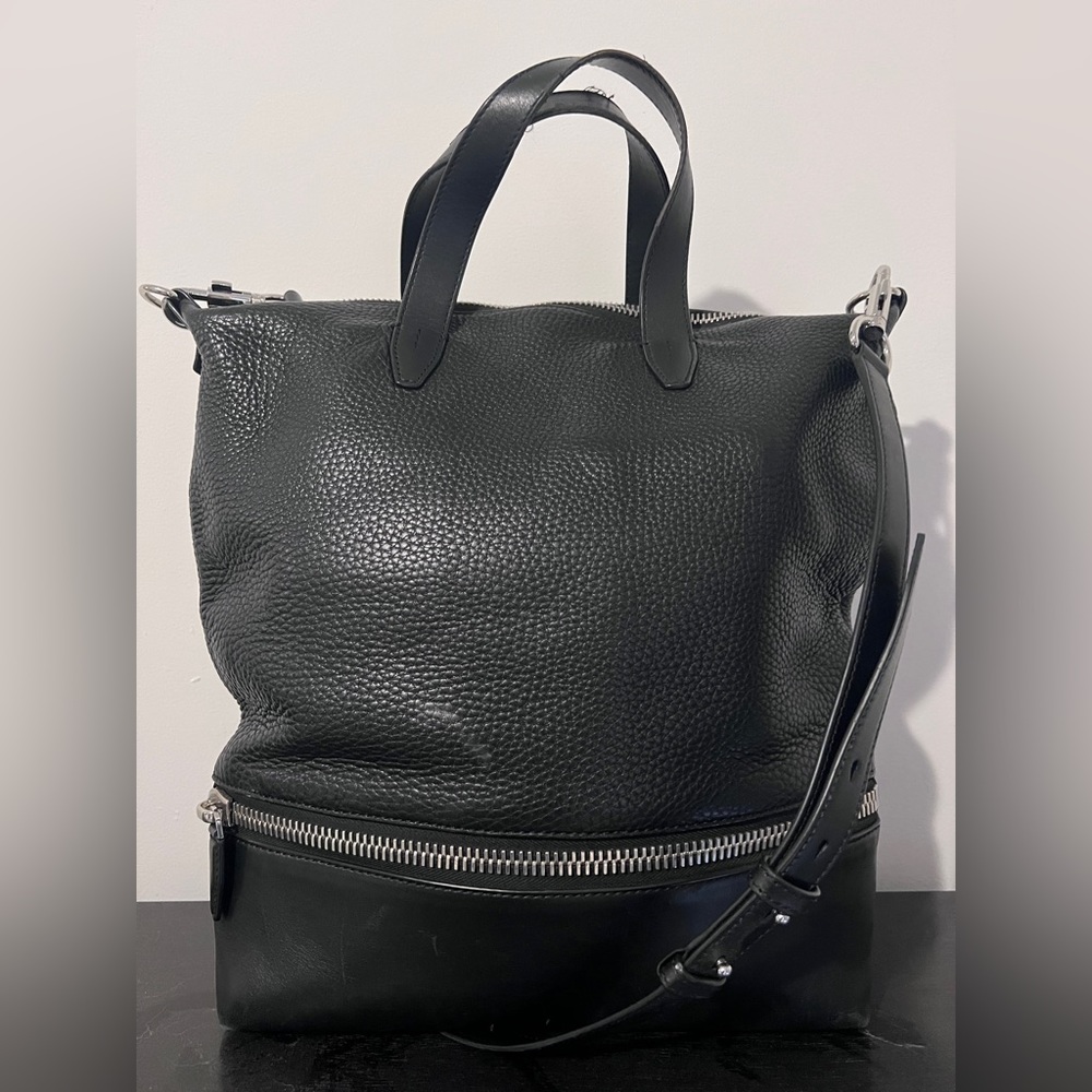 Smooth and Pebbled Leather Alexander Wang Tote